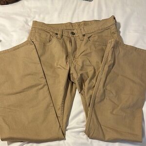 Cody James khaki boot cut jeans